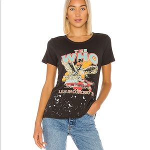 NWT Chaser The Who Live in Concert Tee ‘82 Black